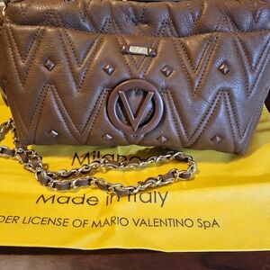 Customer Return Valentino Bags by Mario Valentino geninue leather Handbag